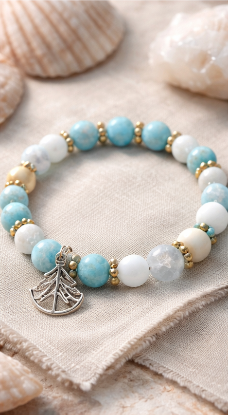 Blue tones bracelet